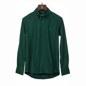 DARK GREEN POLO LONG SLEEVE