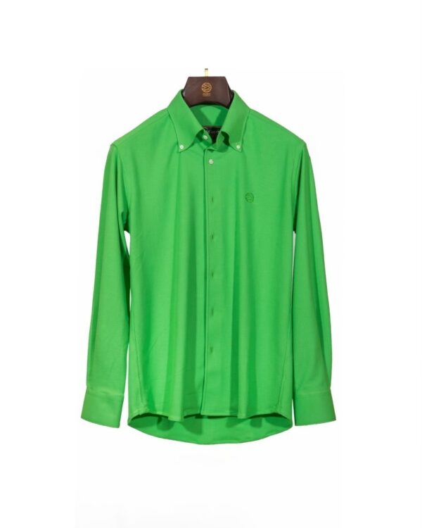 LIME POLO LONG SLEEVE