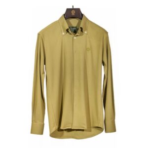 MUSTARD POLO LONG SLEEVE