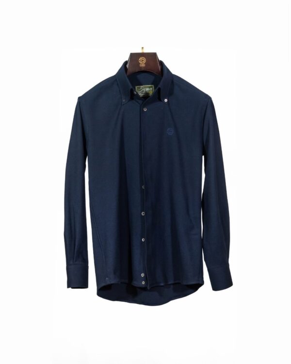NAVY POLO LONG SLEEVE