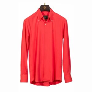 RED POLO LONG SLEEVE