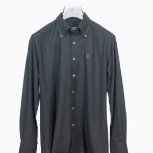 BLACK POLO LONG SLEEVE