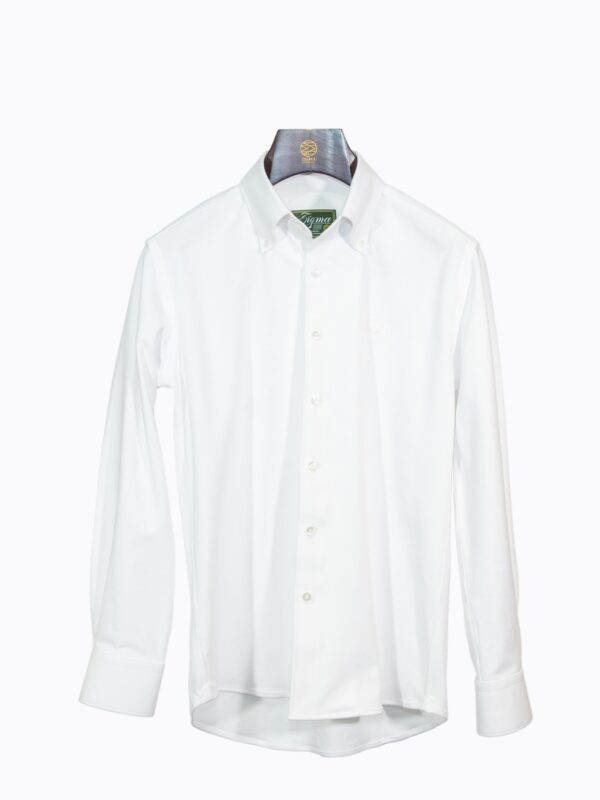WHITE POLO LONG SLEEVE