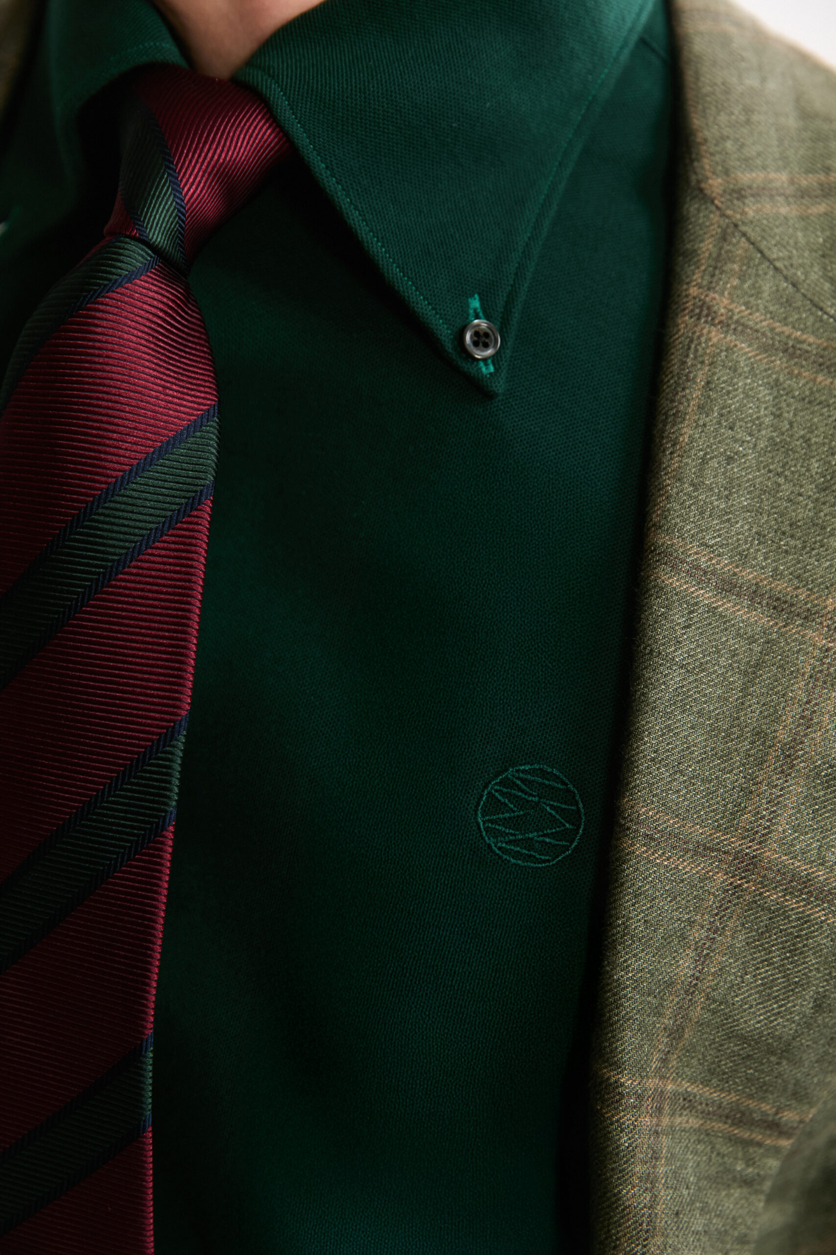 Zigma Club Polo Long-Sleeve Pullover Shirt-1