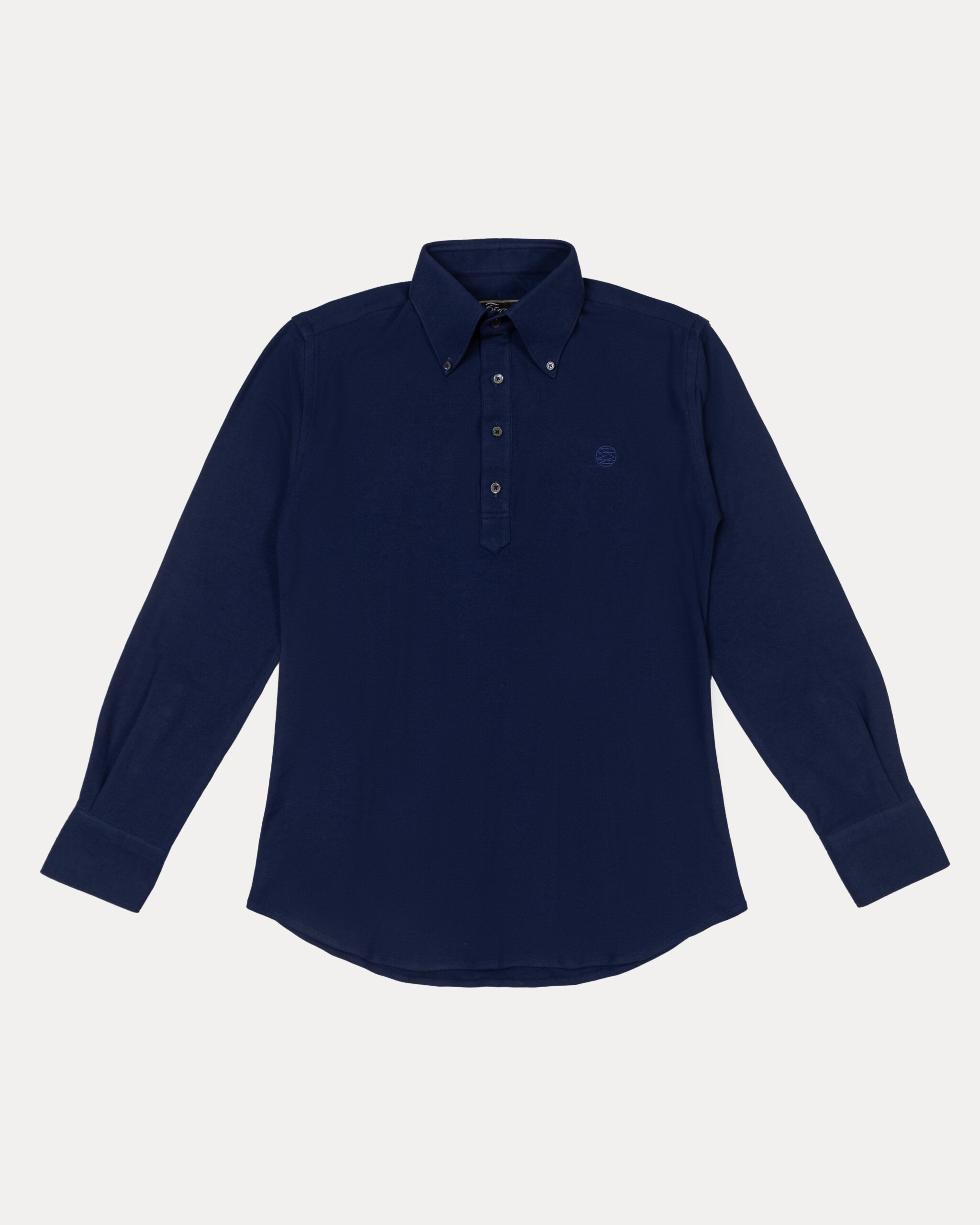 Zigma Club Polo Long-Sleeve Pullover Shirt