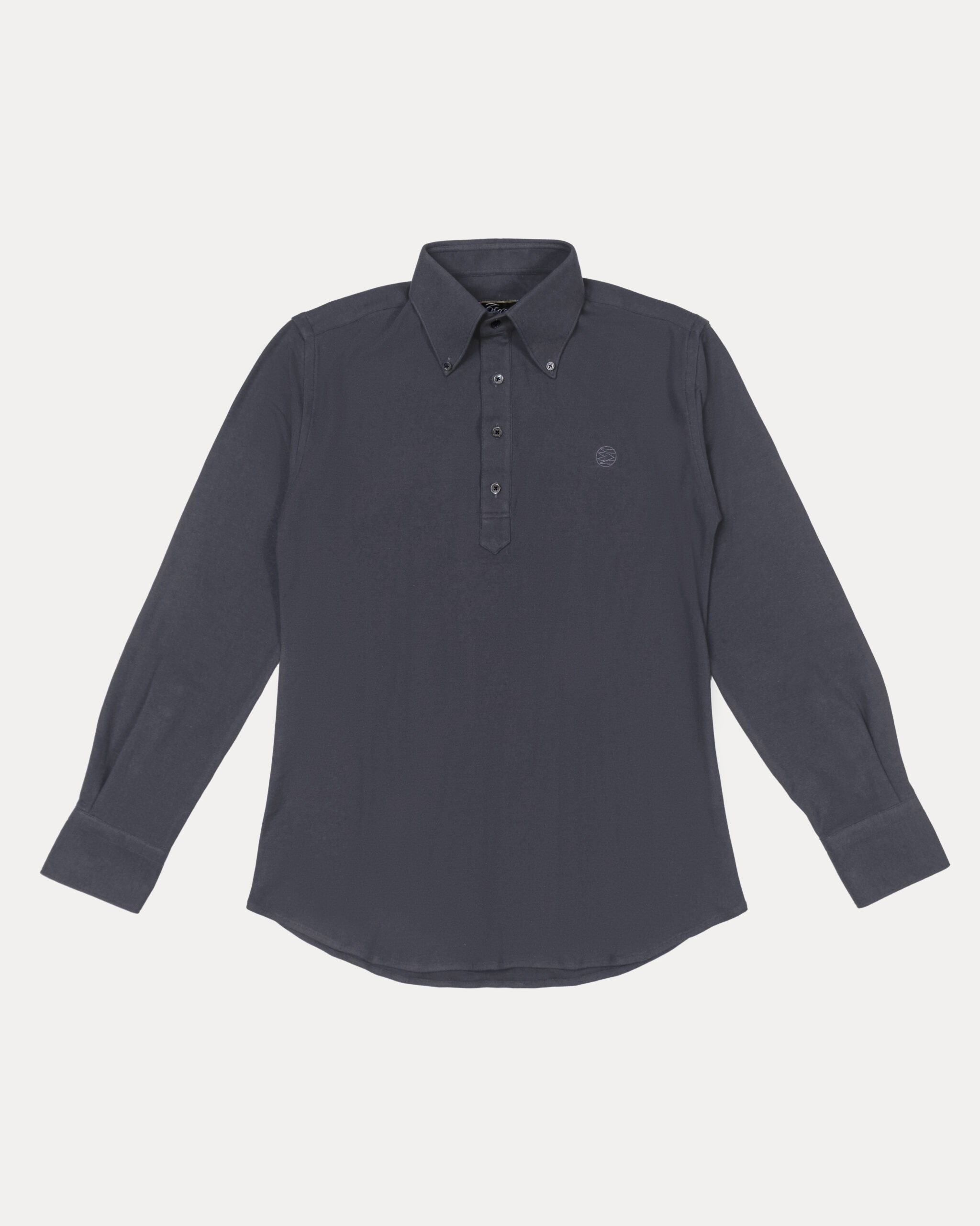 Zigma Club Polo Long-Sleeve Pullover Shirt