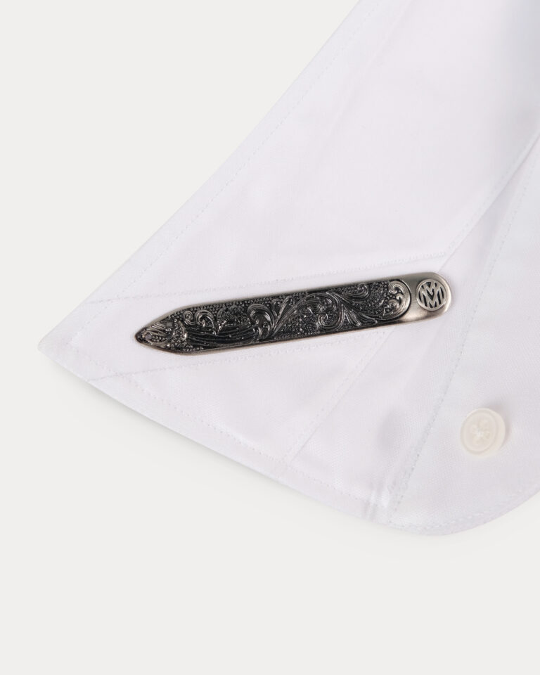 Zigma Vintage Collar Stay – Silver