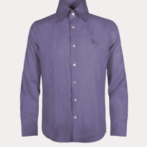 Olivier French Linen Long-Sleeve Shirt