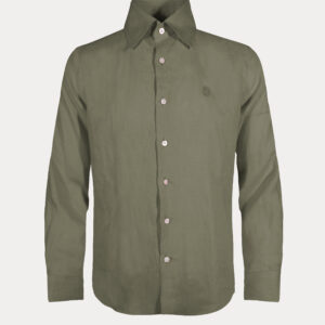 Olivier French Linen Long-Sleeve Shirt