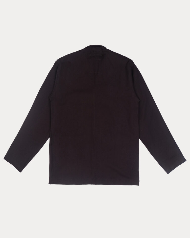 Gareth Wool Mandarin Double Pocket Jacket