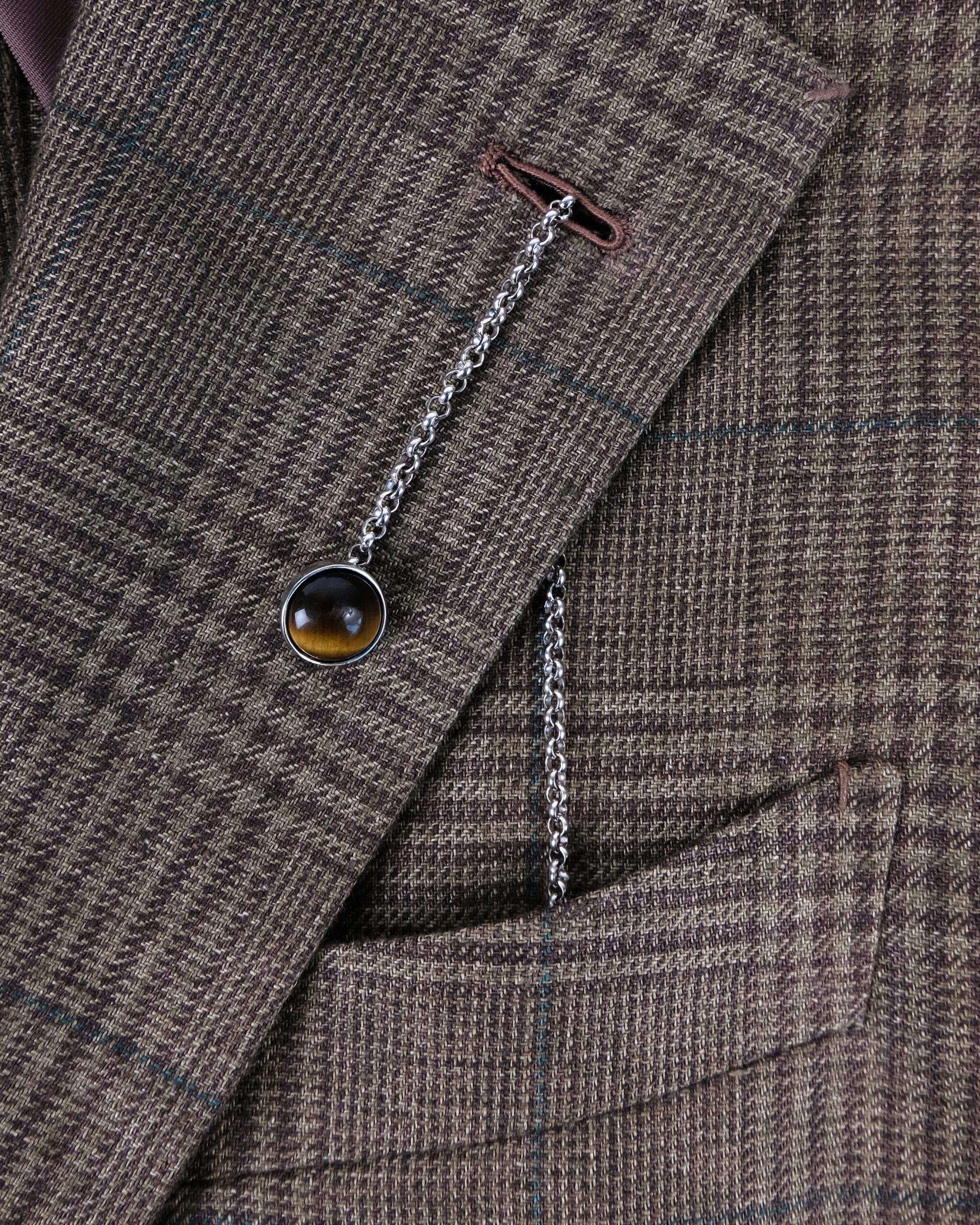 Lonewolf Lapel Chain