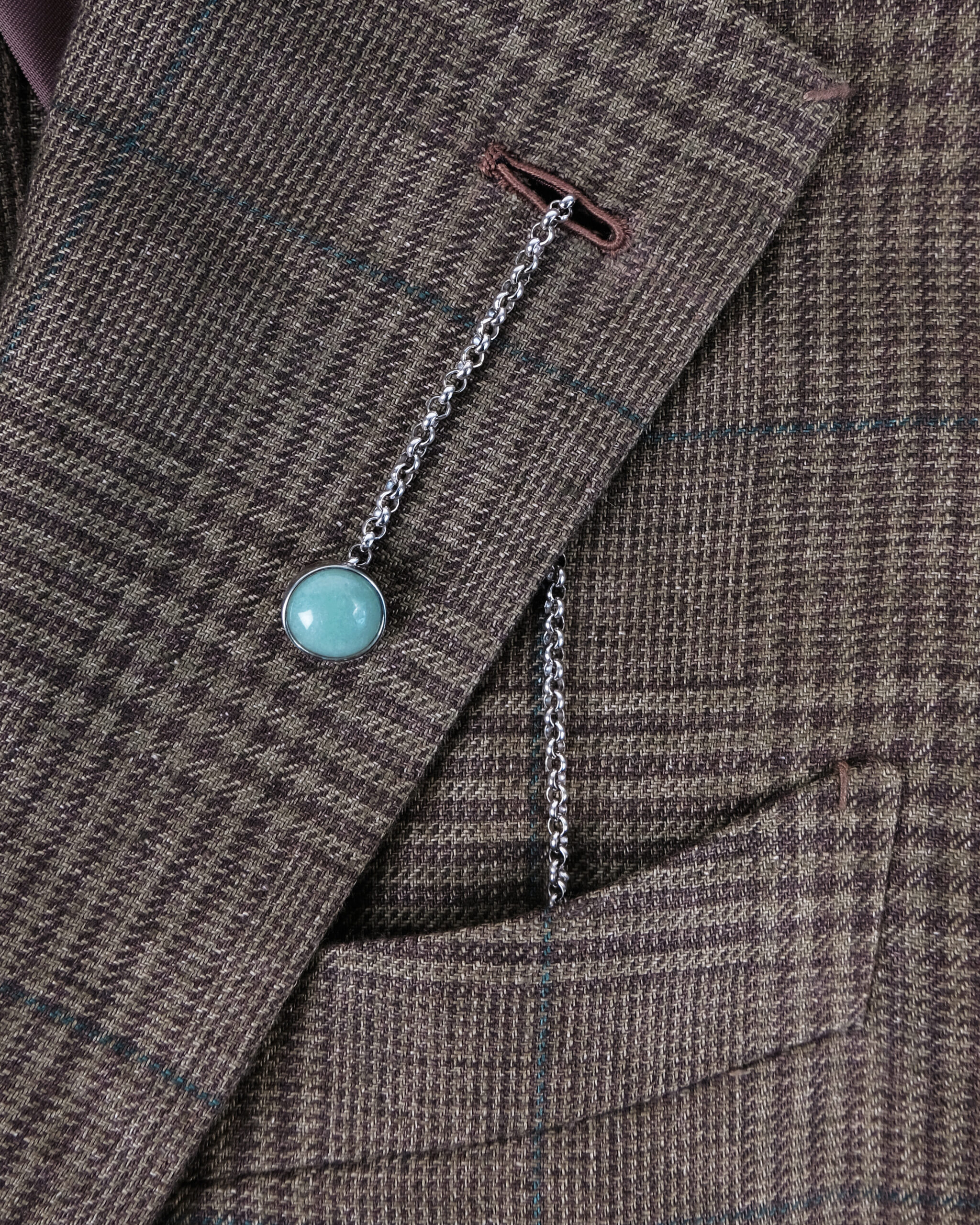 Lonewolf Lapel Chain