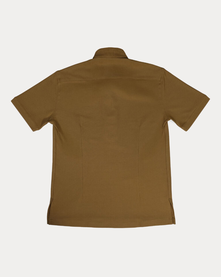 Joseph Polo Rib Collar Short-Sleeve Shirt