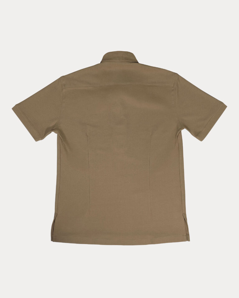 Joseph Polo Rib Collar Short-Sleeve Shirt