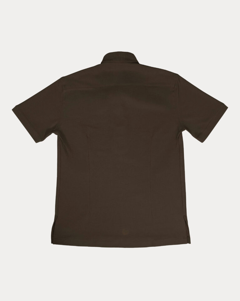 Joseph Polo Rib Collar Short-Sleeve Shirt